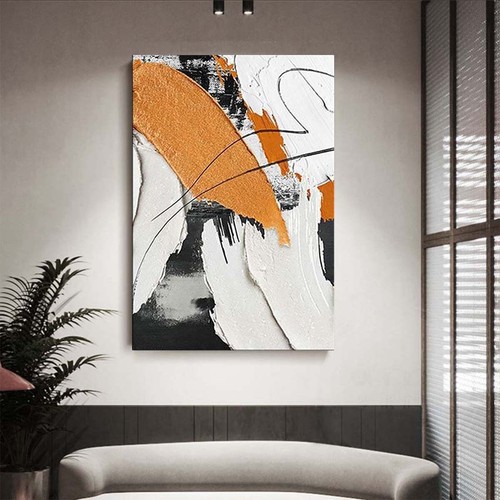 Wall Art Decoration Large Mural Abstract Canvas Texture Poster Modern Minimalist