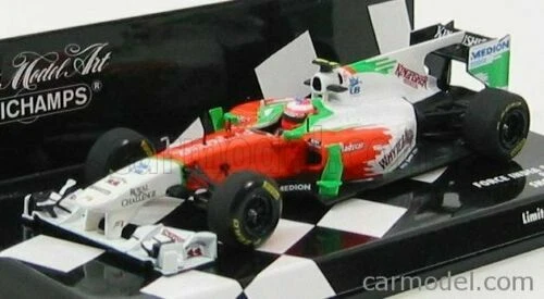 Modellini statici di auto da corsa Formula 1 force indi MINICHAMPS scala 1:43