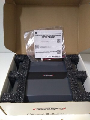 Soundigital 5000.1 EVO 5 - 1 Ohms Digital Amplifier 5000 Watts Rms