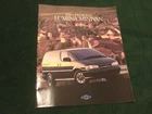 MINT 1996 CHEVY CHEVROLET LUMINA Minivan Dealer Sales Brochure ~ #1017