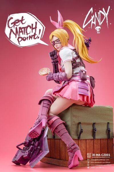 Crazy X Noisy I8toys 1/6 Mentality-Candy Action Figure Model