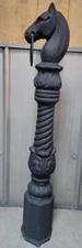 Victorian Style Horse head Hitching Post - cast aluminum - it will never rust