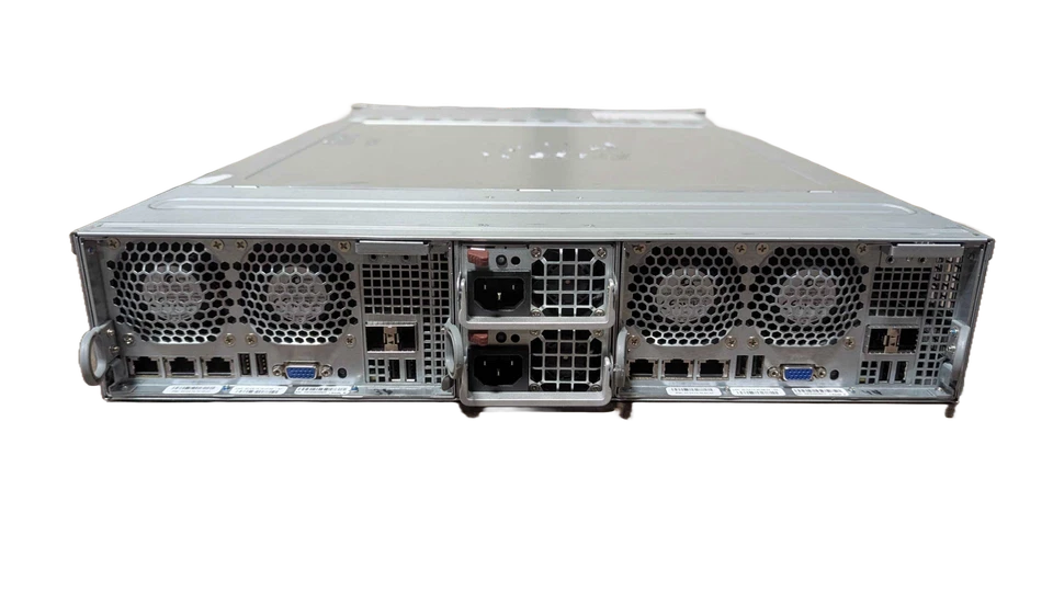 Supermicro 2U CSE-217 2-Node X9DRT-HF+ 4x Xeon E5-2670 v2 2.5ghz 256gb 12xTrays - Image 2 of 4