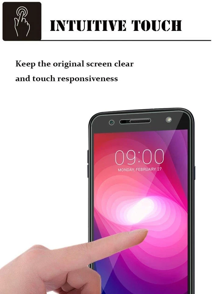 3-Pack Tempered Glass Screen Protector For LG X Power 3 / Fiesta 2 / X Power 2 - Image 4 of 4