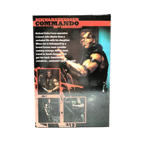 NECA Ultimate Commando John Matrix Arnold Schwarzenegger 18cm Actionfigur Modell - Bild 7 von 19