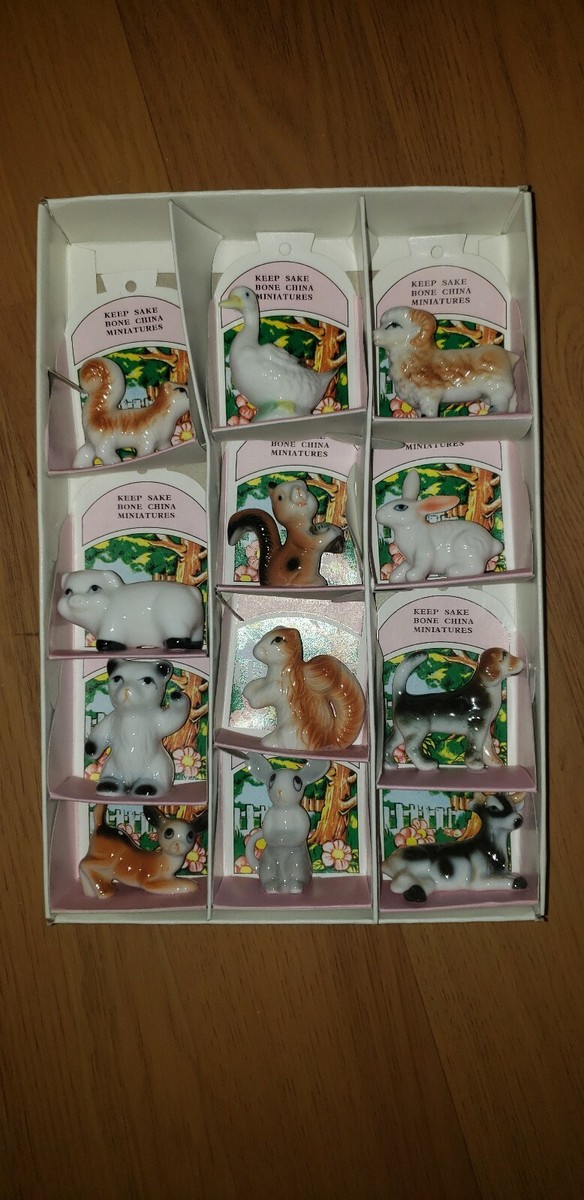 KeepSake Bone China Miniatures Box of 12 Figures NEW | eBay