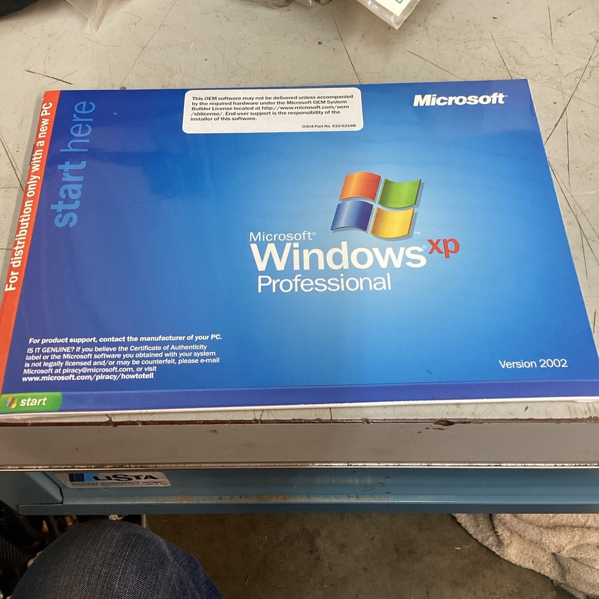 NEW Microsoft Windows XP Professional SP2 Version 2002 X08 NEW Microsoft Windows XP Professional SP2 Version 2002 X08
