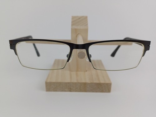 OGI Evolution #4009/1247 Eyeglasses Frame 54 18 145mm Stainless Rectangular 
