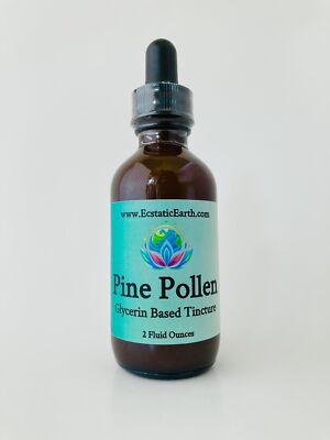 Pine Pollen - Alcohol Free Pinus massoniana Extract - Cold Cured