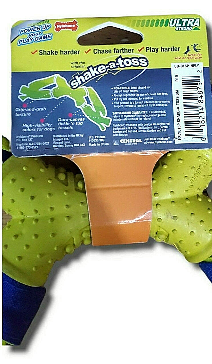 Power Play Interactive Dog Toy Shake-a-Toss by Nylabone
