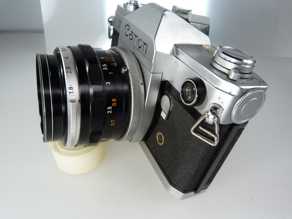 ジャンク　Canon　NO.85686 f:1.8 50mmヴィンテージレトロ ジャンク Canon NO.85686 f:1.8 50mmヴィンテージレトロ ジャンク