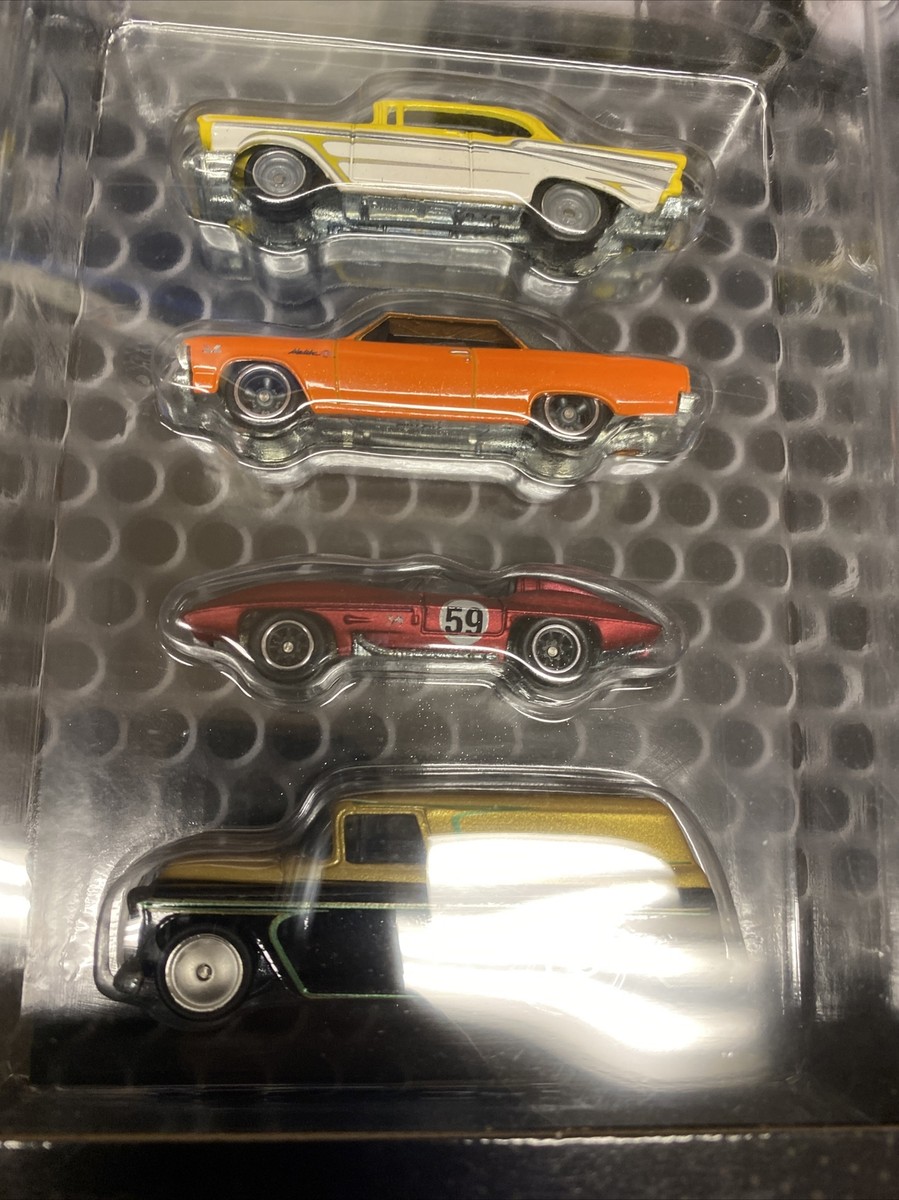 Hot Wheels Garage Series 20 Set Box Ford vs GM Blazer Bronco GT500