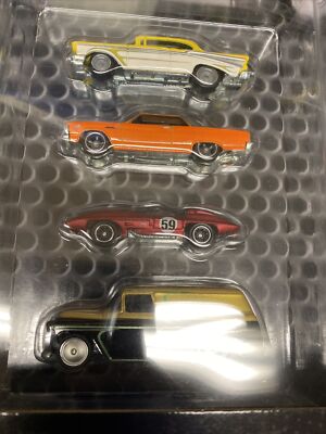 Hot Wheels Garage Series 20 Set Box Ford vs GM Blazer Bronco GT500