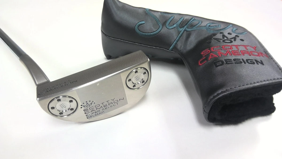NEW TITLEIST SCOTTY CAMERON SUPER SELECT DEL MAR PUTTER / 34
