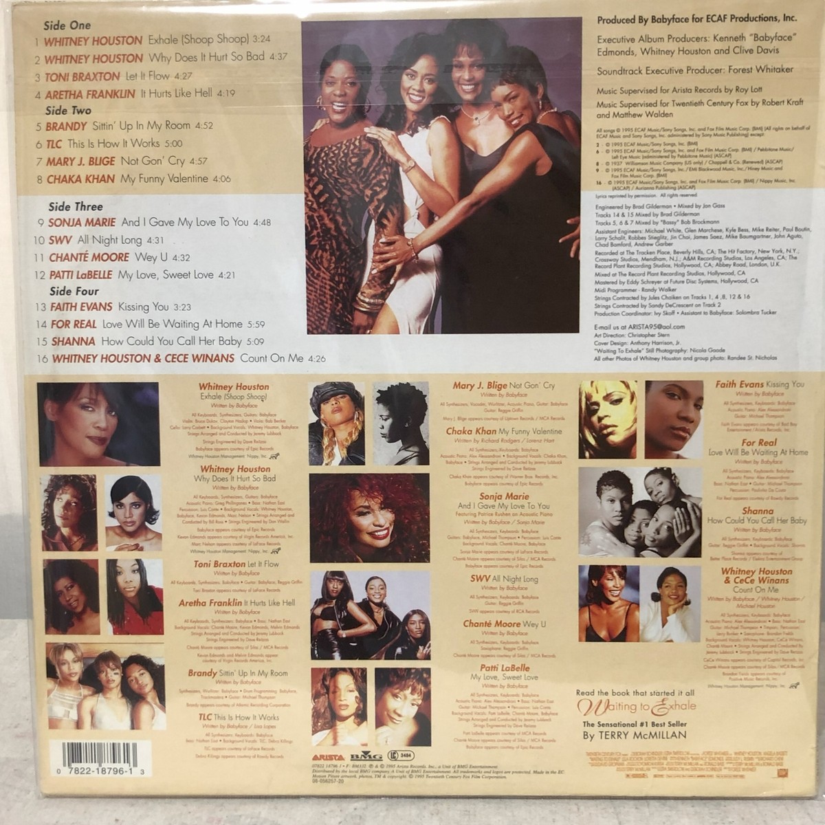 Waiting To Exhale OST レコード EU ORIGINAL Amazon.com: Waiting To Exhale: Original Soundtrack Album