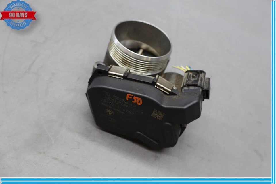 09-15 BMW 740i 750Li xDrive Air Inlet Engine Throttle Body 13547555944 Oem - Image 3 of 4