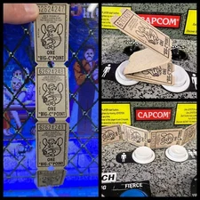 Lot of 4: Vintage 1982-84 Chuck E. Cheese Ticket Jasper's General Store UNTORN