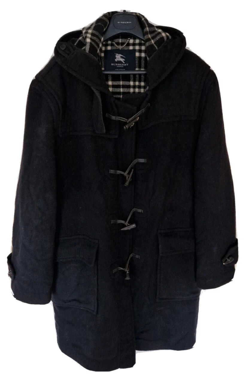 Cappotto giacca uomo LONDON BURBERRY misto lana taglia media grande. Prezzo consigliato £ 1.395.