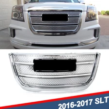 Chrome Front Bumper Grille Assembly Fit For 2016-2017 GMC Terrain Denali Style