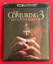 The Conjuring 3: The Devil Made Me Do It (4K Ultra HD, Blu-ray, 2021) NEW