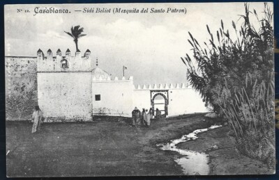 CPA -- CASABLANCA SIDI BELIOT . MESKEE DES PATRONS. 421.J