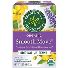 Traditional Medicinals Laxative Herbal Tea, Organic Smooth Move - 16 ct freeShip