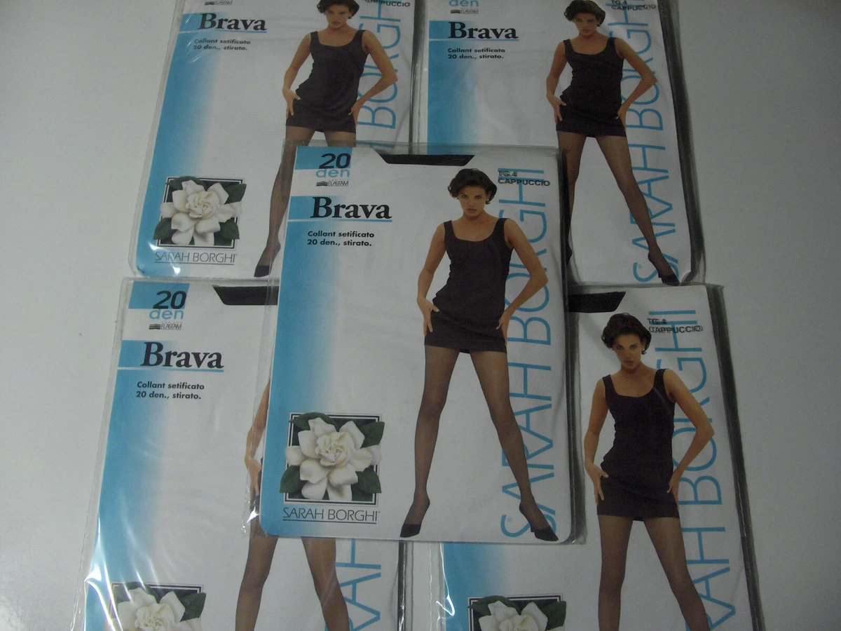 2 Paia Calze Tahari Donna Sopra Il Ginocchio – Fantasia Maglia Marrone, Taglia 9-11, Morbide, Lavabili