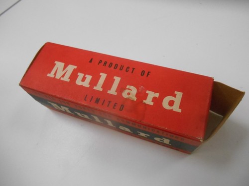 Mullard EN32 Tube Valve Vintage Stock Red Box - Picture 10 of 12