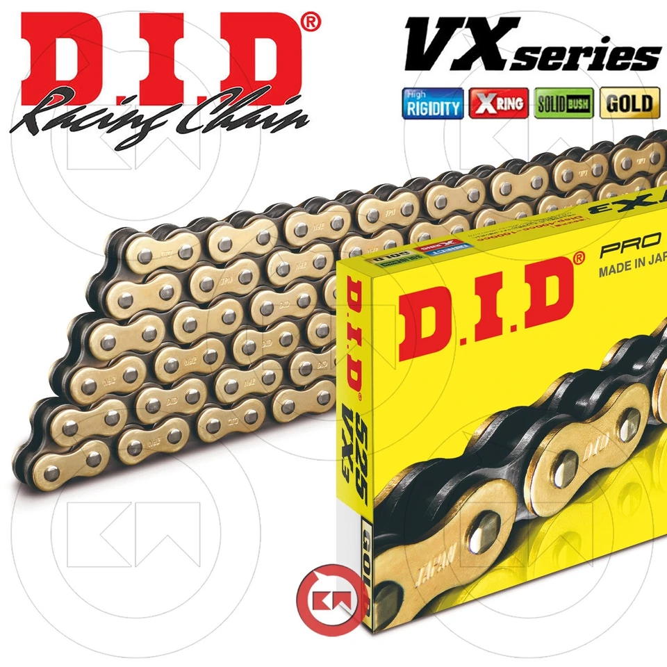 CATENA DI TRASMISSIONE 525VX3 G&B 108 MAGLIE X-RING APRILIA RST 1000 FUTURA 2003 Foto 3 de 4