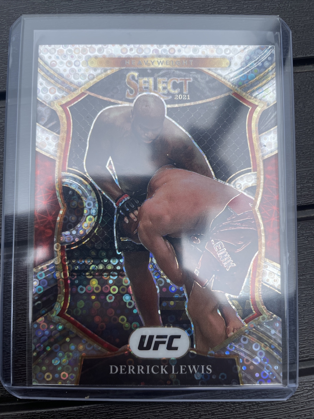 2021 Select UFC Concourse Silver Disco Derrick Lewis Star Heavyweight SP