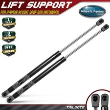 2x Rear Hatch Lift Supports Shocks Struts for Hyundai Accent 2007-2011 Hatchback