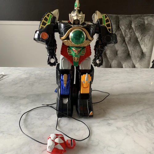 Vintage 1994 Power Rangers Thunder Megazord Action Figure Empire Thunderzord 15”