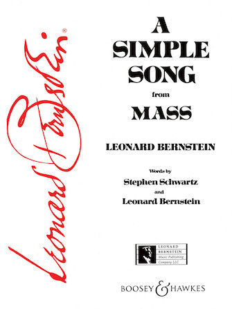 A Simple Song (from Mass) from Mass Medium Voice