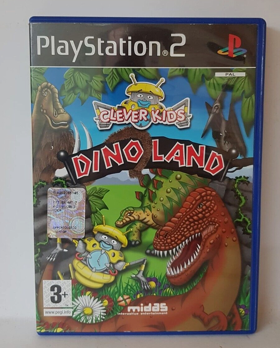 Clever Kids Dino Land - Playstation 2 PS2