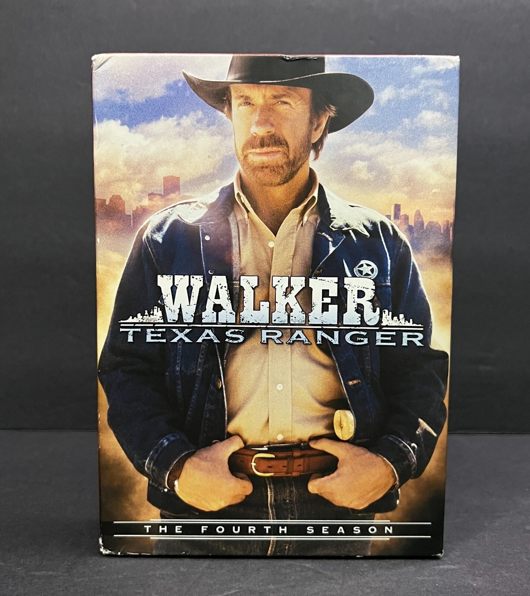 Walker Texas Ranger 7 DVD Discs Set The Fourth Season- Tested TV