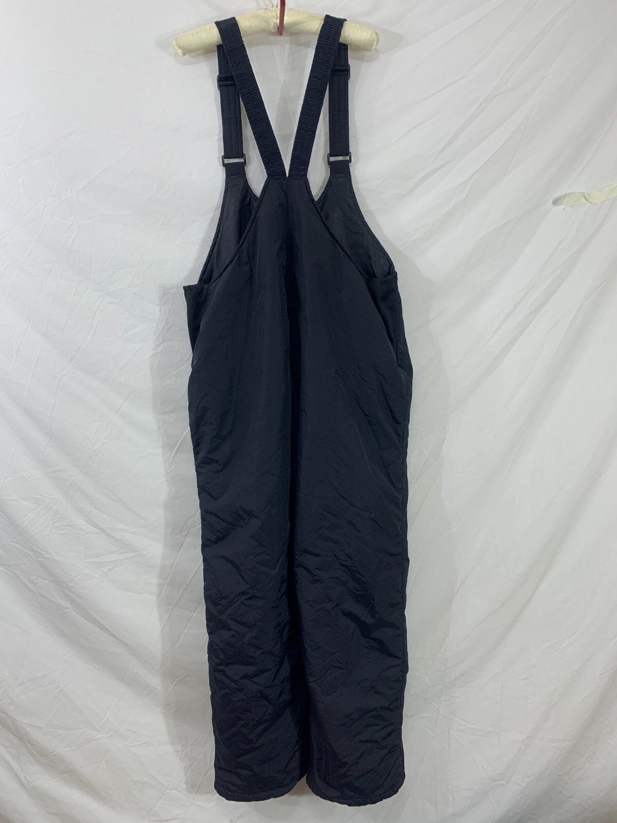 SPORTCASTER Mens 2XL XXL Black Insulated Ski Snowboard BIBS OVERALLS
