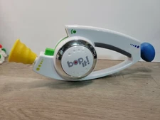 BOP IT Talking Handheld Electronic Reflex Game White 2008 Hasbro TESTED Working