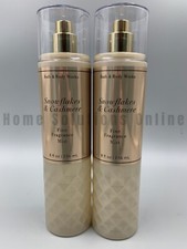 Bath  Body Works Snowflakes Cashmere Fine Fragrance Mist S/2 8 Fl Oz 9189