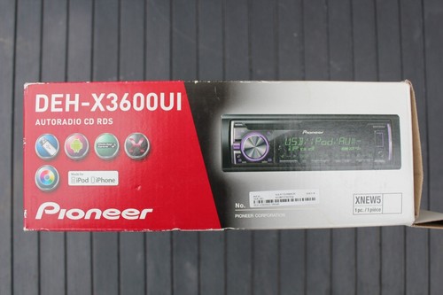 Pioneer DEH-X3600UI Car Radio and CD RDS Receiver - Picture 12 of 12