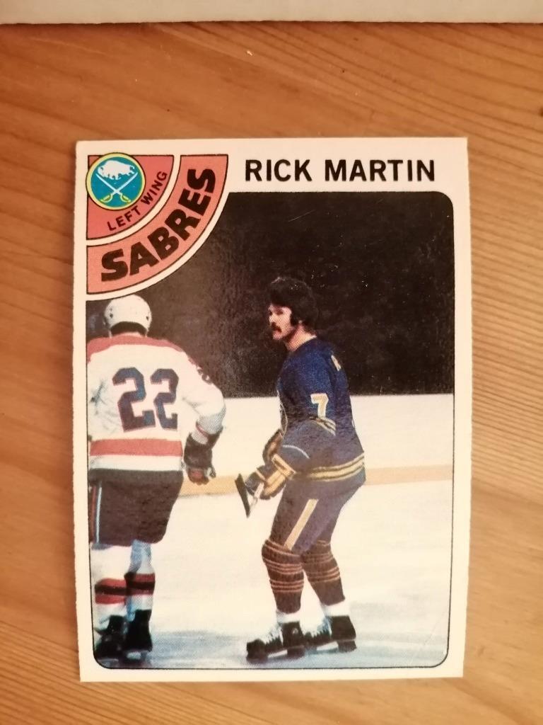 RICK MARTIN 1978 Topps Hockey #80   FREE SHIPPING