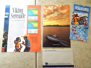 Vintage Royal Caribbean Cruise line 1993 brochure deck plan Welcome