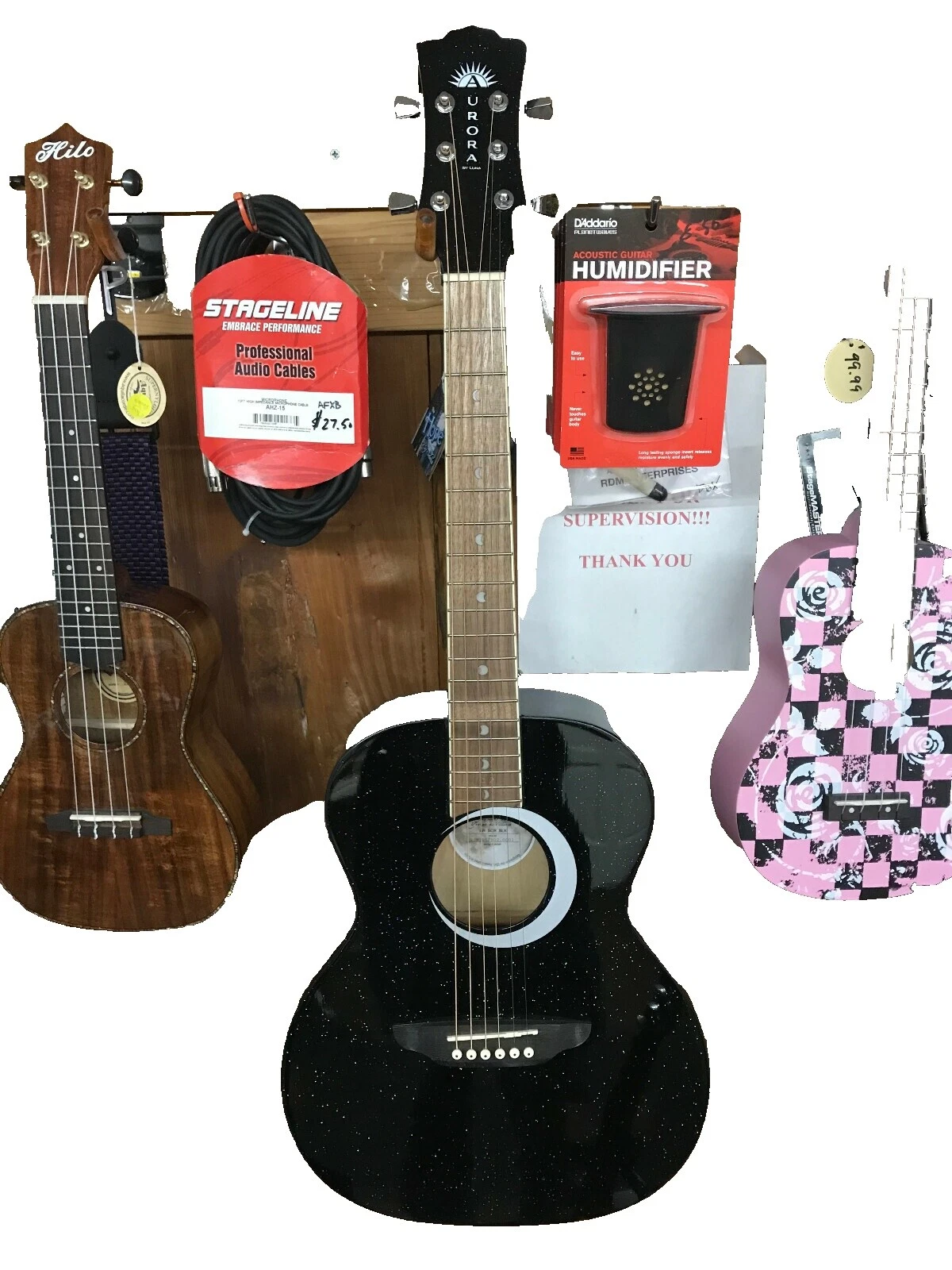 Mahogany LUNA Acoustic Guitars