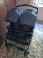 Peg Perego Book For Two Passeggino Gemellare leggero + ACCESSORI