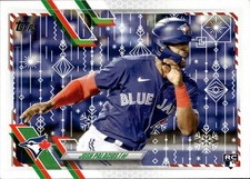 2021 Topps Holiday #HW3 Josh Palacios Toronto Blue Jays Rookie