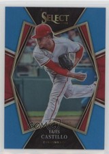 2022 Panini Select Premier Level Light Blue Prizm 117/149 Luis Castillo #199 4g8
