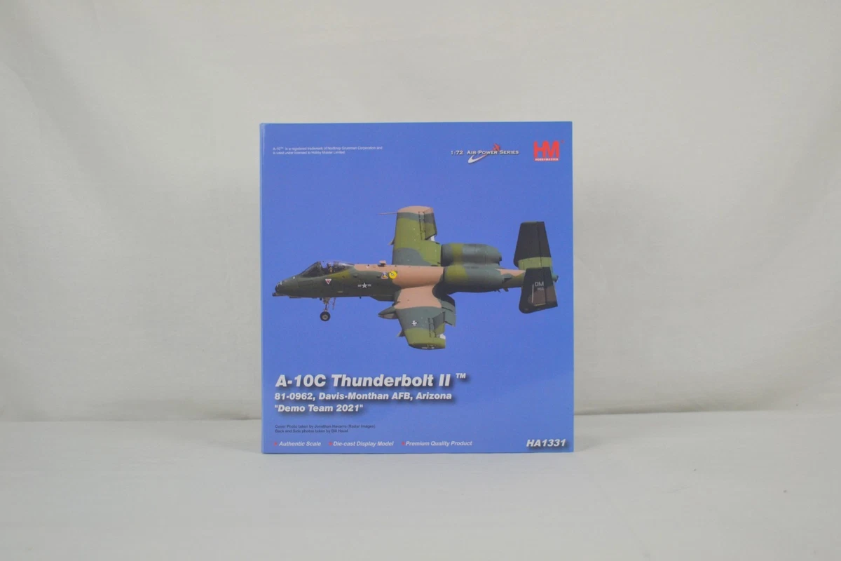 A-10 Thunderbolt II 1:72 Scale Contemporary Diecast Aircraft