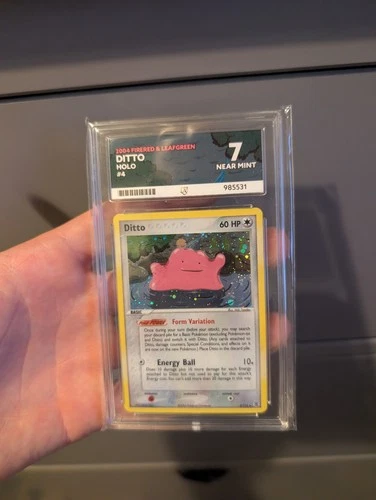 Ditto 4/112 EX FireRed & LeafGreen Holo Rare Ace 7