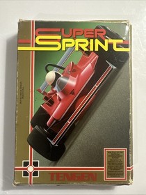 Super Sprint (Nintendo, NES) Complete CIB - Tested