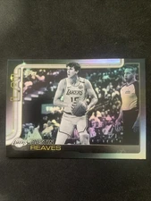 2025-26 Topps # 151 Austin Reaves Blackout Parallel Black Friday Target Lakers