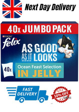 Felix Pouches As Good As It Looks - 100g (Pack of 40) 5.50 per kilo
